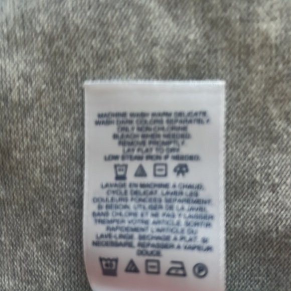 PULLOVER LAND’S END SIZE M/P 10-12, 100% COTTON SWEATER MOCK TURTLE NECK NWOT - Picture 7 of 9